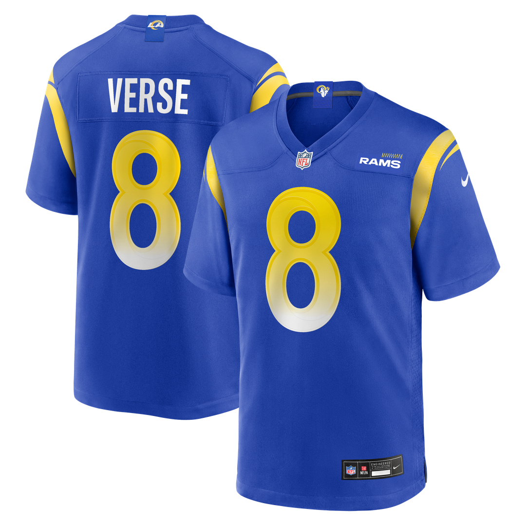Jared Verse Los Angeles Rams Player Game Jersey - Royal