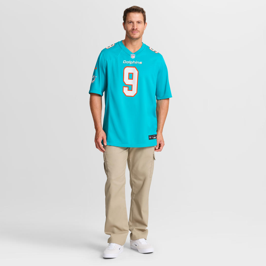 Ifeatu Melifonwu Miami Dolphins Team Game Jersey - Aqua