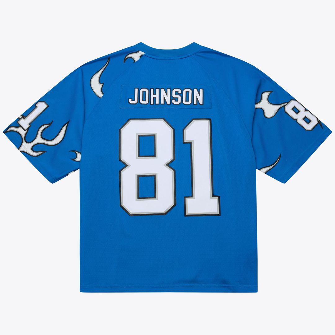 Calvin Johnson Detroit Lions x Golf Wang Unisex 2007 Legacy Fashion Jersey - Blue