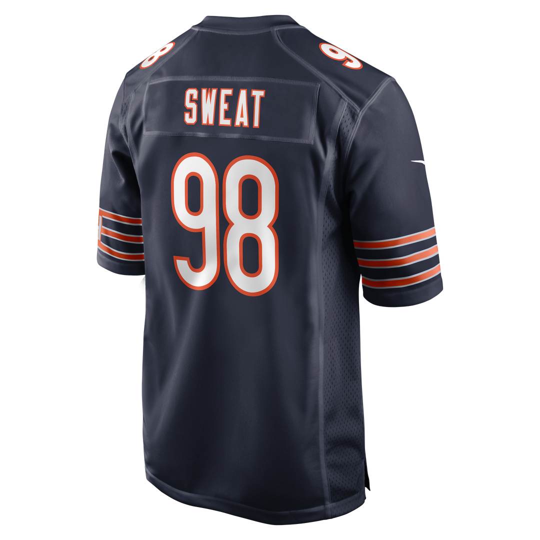Montez Sweat Chicago Bears Game Jersey - Navy