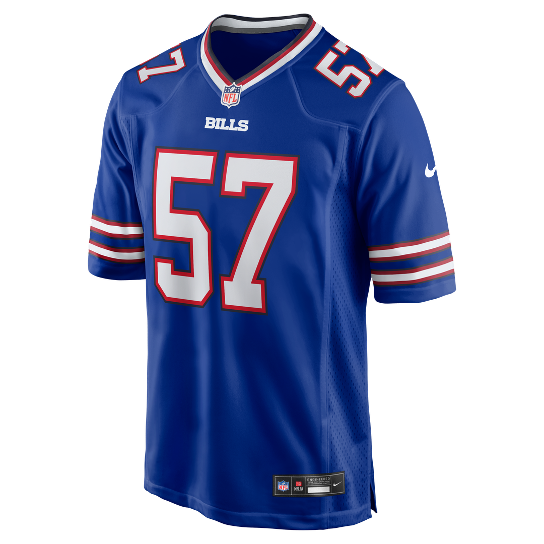A.J. Epenesa Buffalo Bills Game Player Jersey - Royal