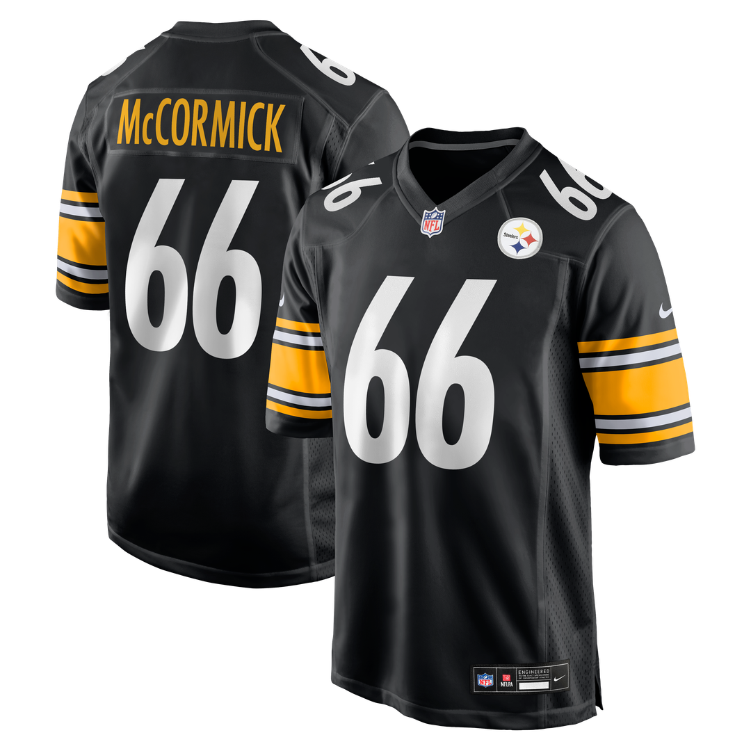 Mason McCormick Pittsburgh Steelers Game Jersey - Black