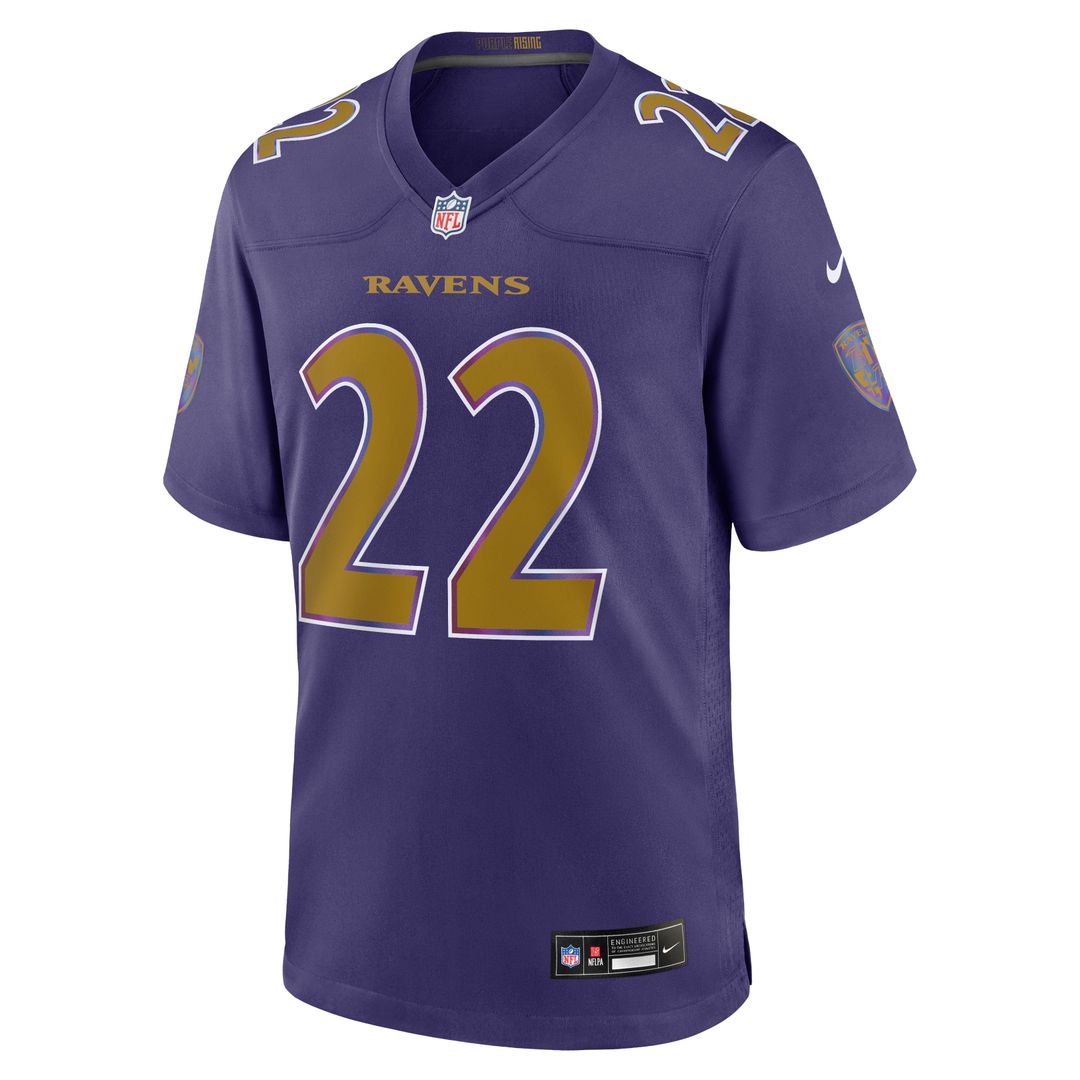 Derrick Henry Baltimore Ravens Alternate Game Jersey - Purple