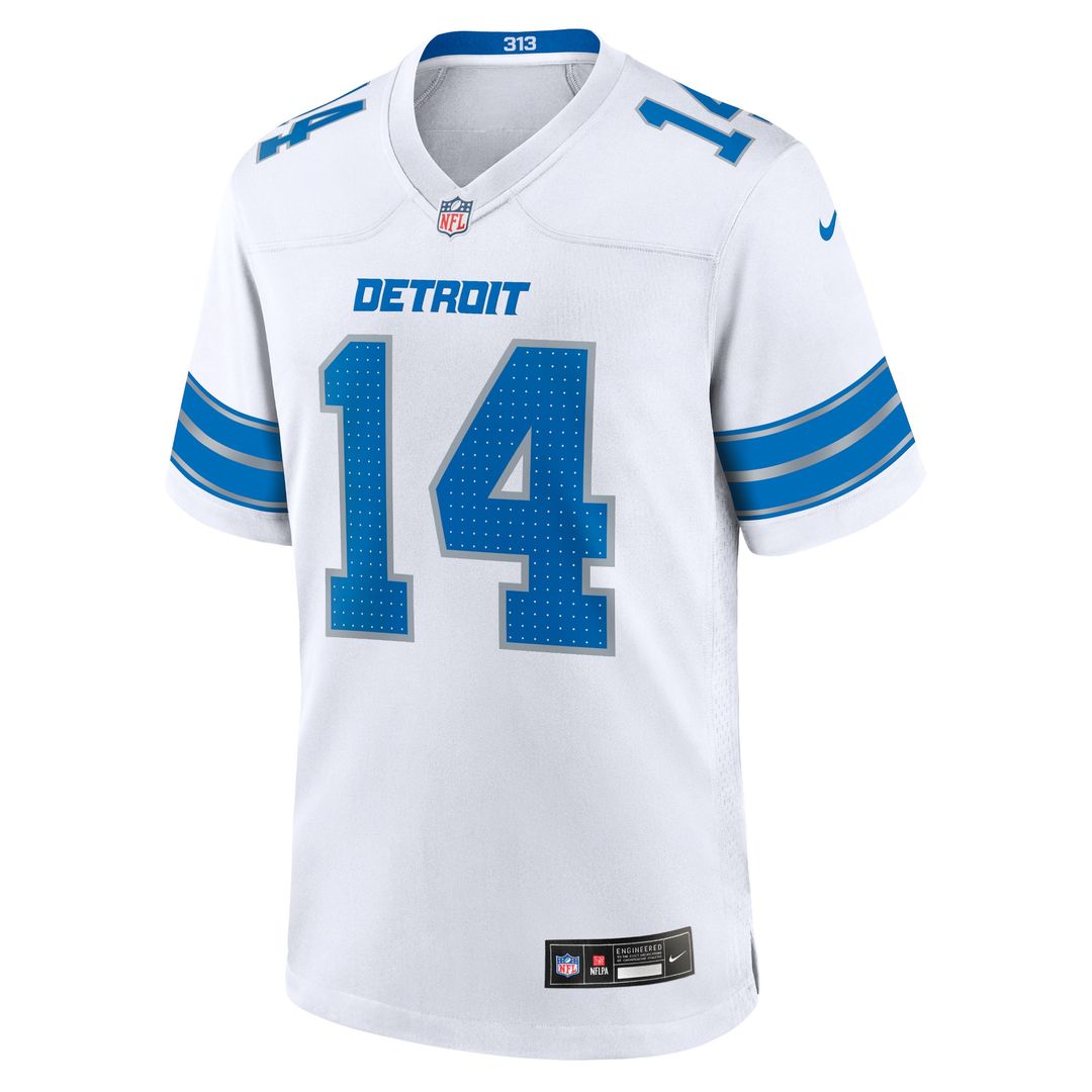 Amon-Ra St. Brown Detroit Lions Game Jersey - White