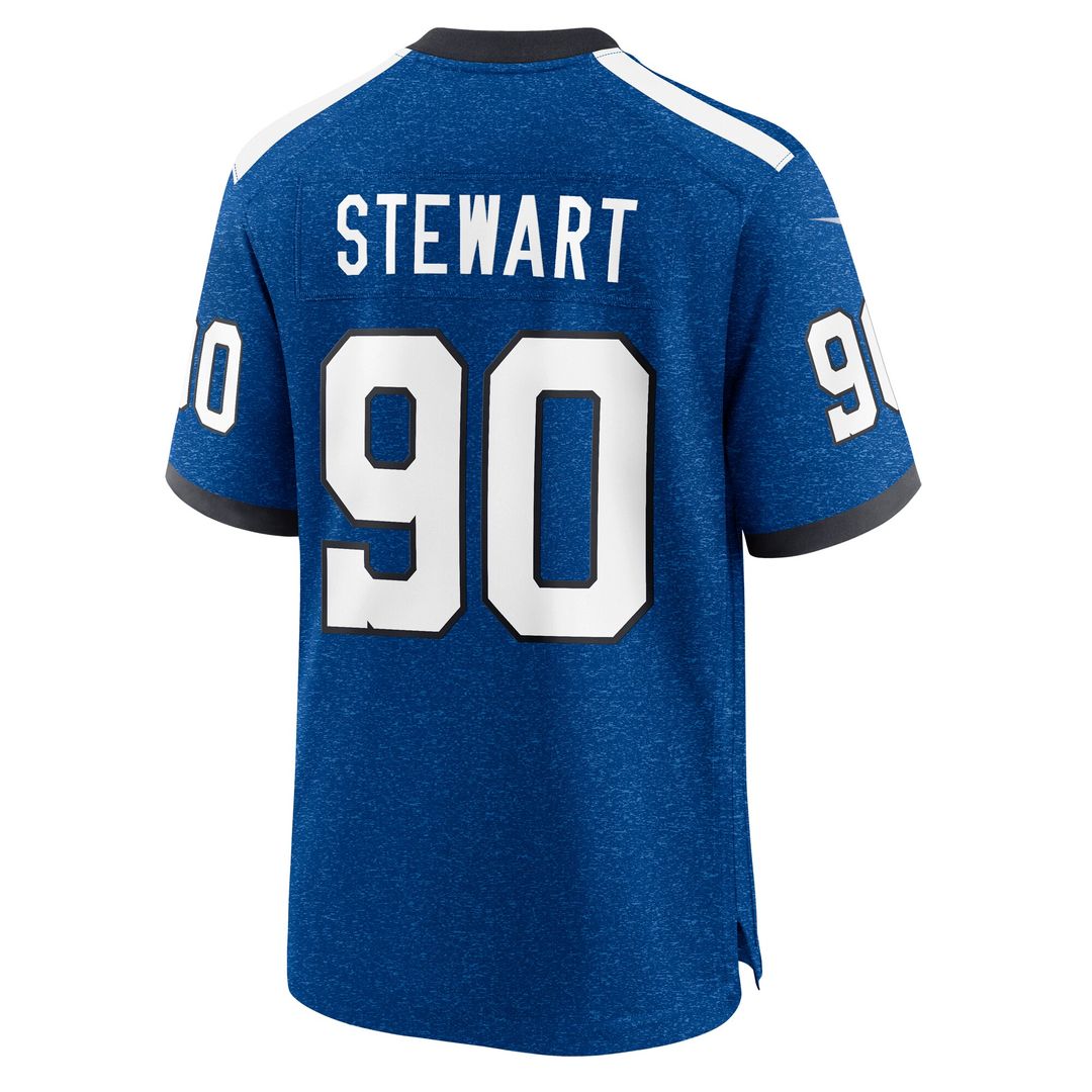 Grover Stewart Indianapolis Colts Game Jersey - Royal