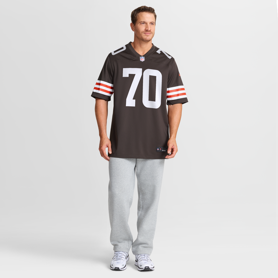 Zak Zinter Cleveland Browns Team Game Jersey - Brown