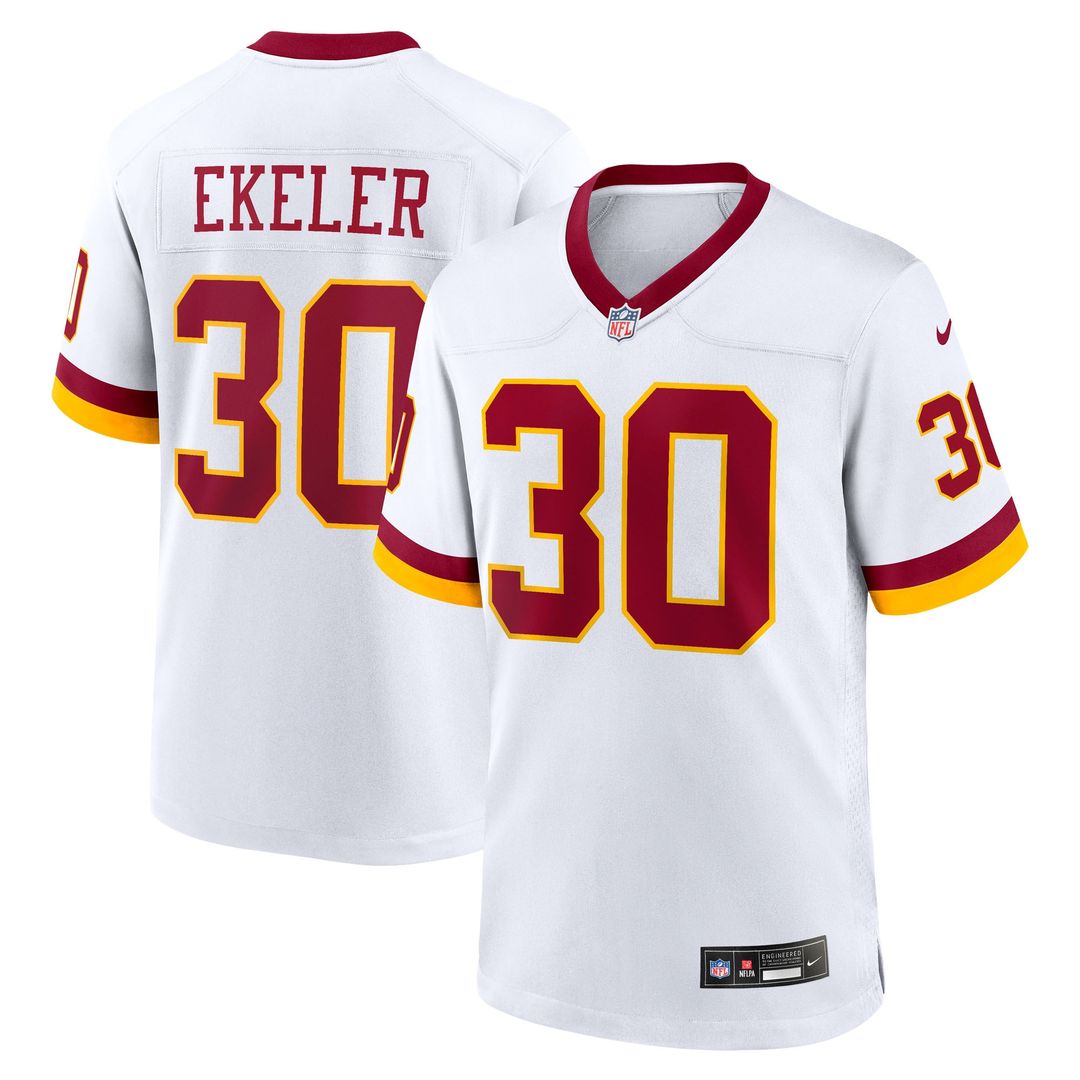 Austin Ekeler Washington Commanders Game Player Jersey - Burgundy