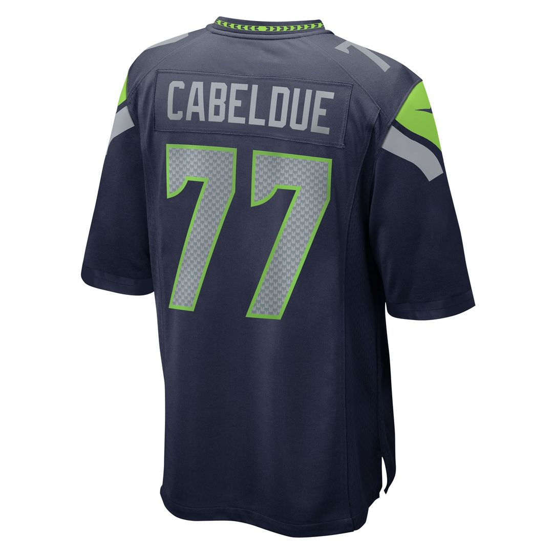 Bryce Cabeldue Seattle Seahawks Team Game Jersey - College Navy