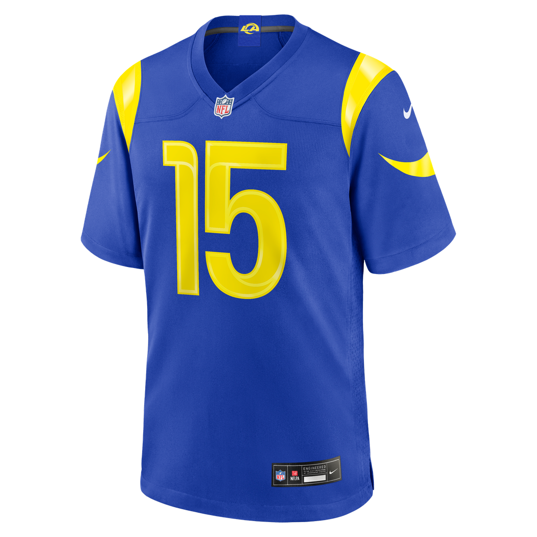 Ty Simpson Los Angeles Rams 2026 NFL Draft First Round Pick No. 13 Team Game Jersey - Royal