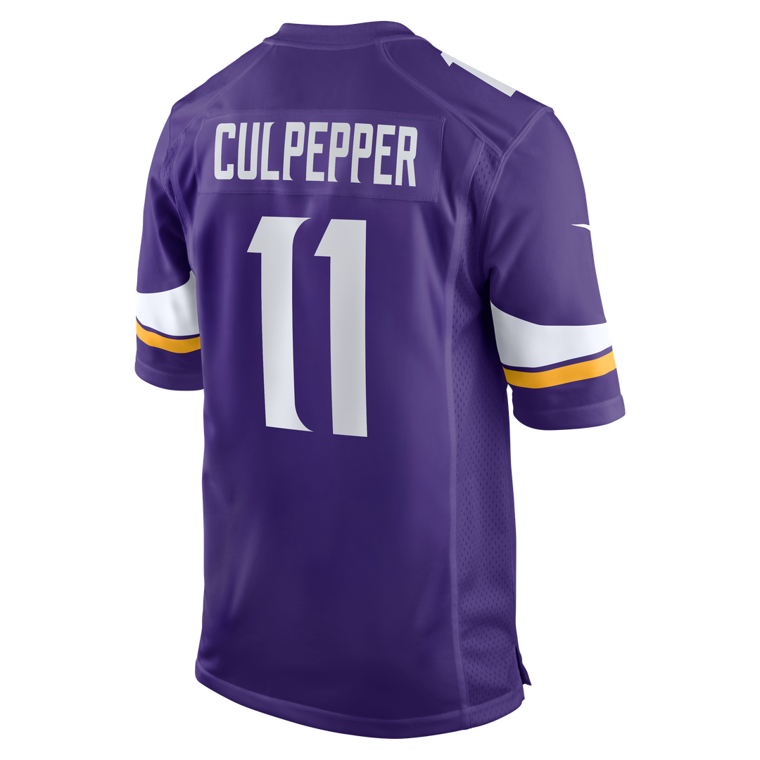 Daunte Culpepper Minnesota Vikings Game Retired Player Jersey - Purple
