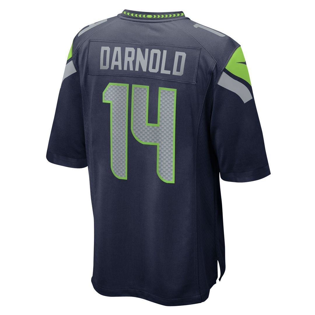 Sam Darnold Seattle Seahawks Team Game Jersey - College Navy