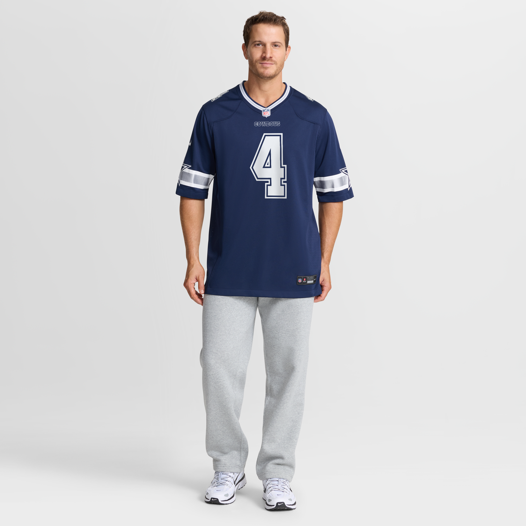 Dak Prescott Dallas Cowboys Game Team Jersey - Navy