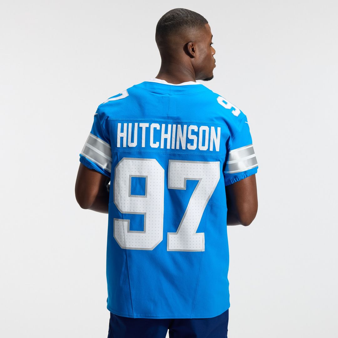 Aidan Hutchinson Detroit Lions Alternate Vapor F.U.S.E. Elite Jersey - Black