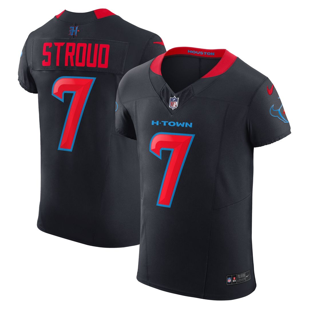 C.J. Stroud Houston Texans Alternate 2 Vapor F.U.S.E. Elite Jersey - Navy