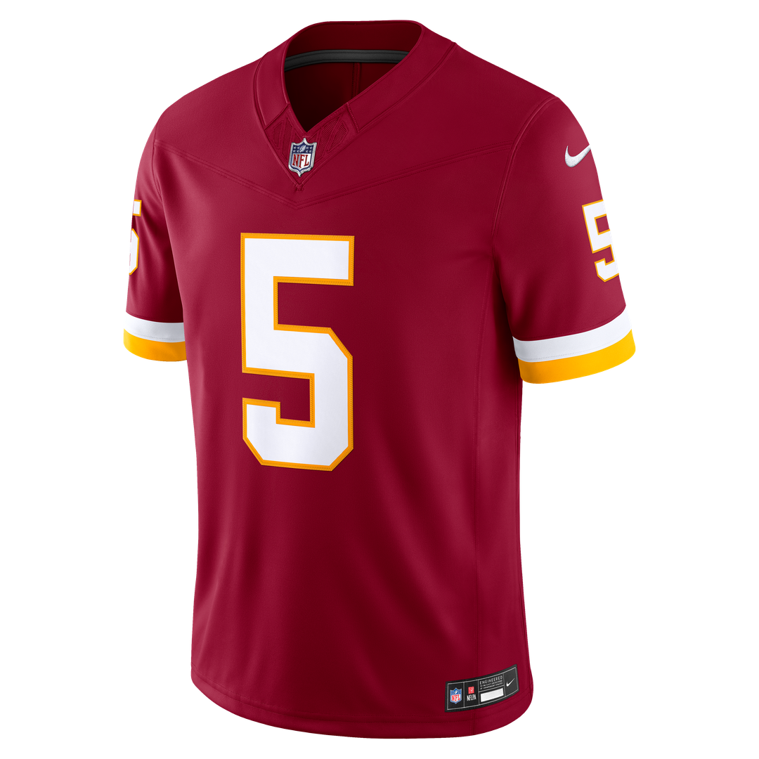 Jayden Daniels Washington Commanders Vapor F.U.S.E. Stitched Limited Jersey - Burgundy