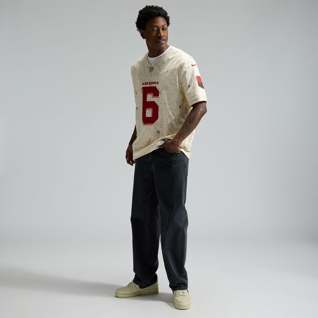 James Conner Arizona Cardinals 2025 Rivalries Collection Stitched Limited Jersey - Natural