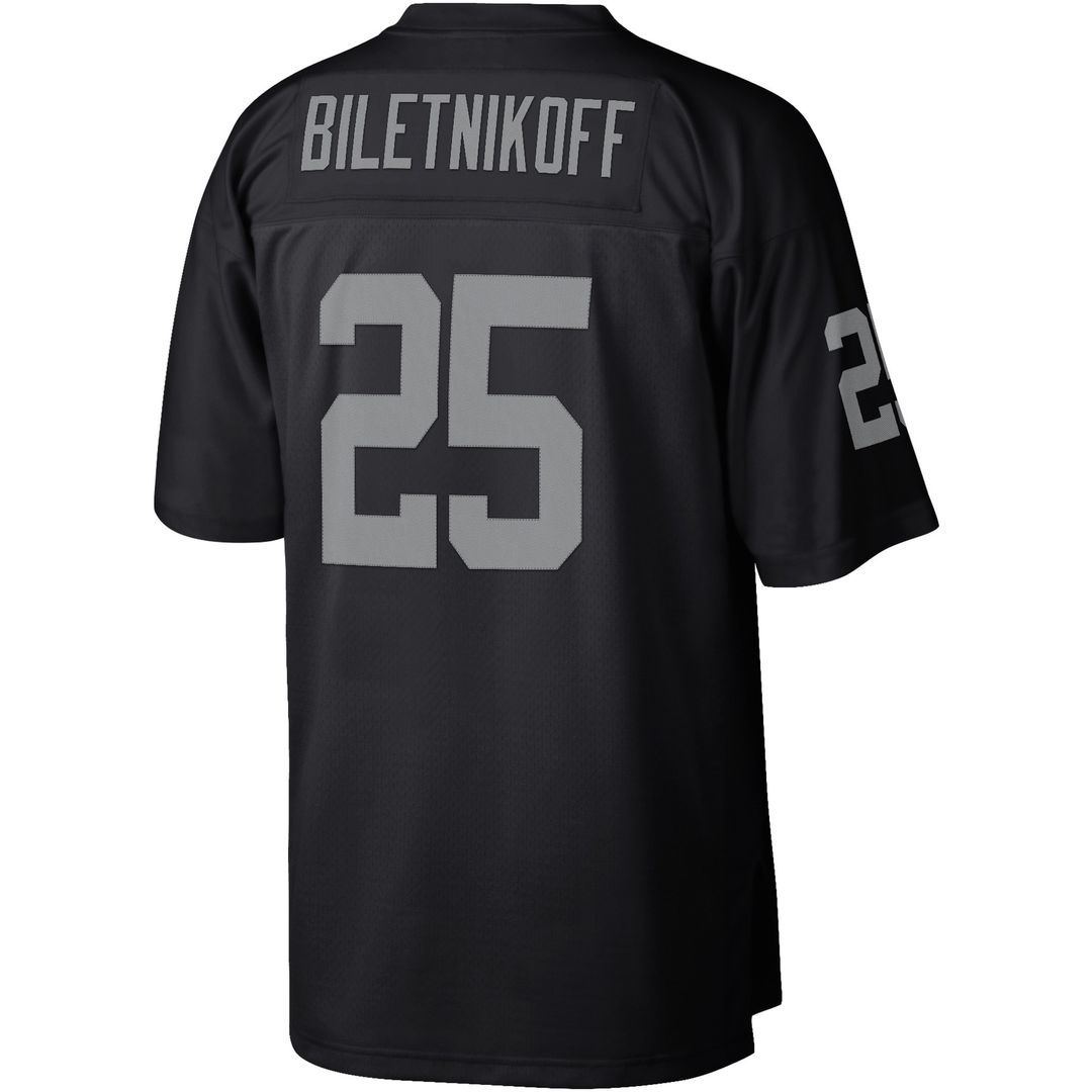 Fred Biletnikoff Las Vegas Raiders Legacy Replica Jersey - Black