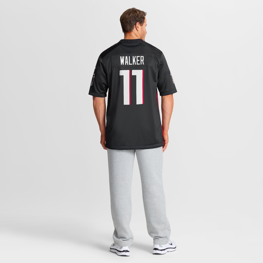 Jalon Walker Atlanta Falcons Team Game Jersey - Black