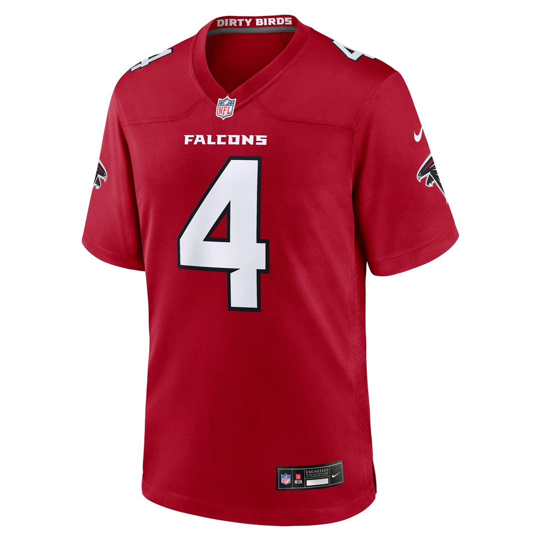 Jahan Dotson Atlanta Falcons Team Game Jersey - Red