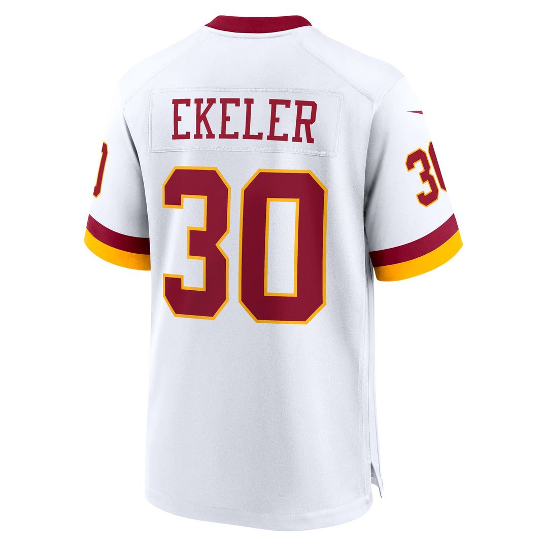 Austin Ekeler Washington Commanders Game Player Jersey - Burgundy