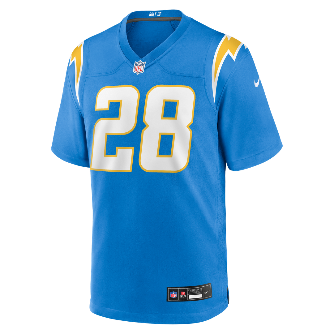 Hassan Haskins Los Angeles Chargers Team Game Jersey - Powder Blue