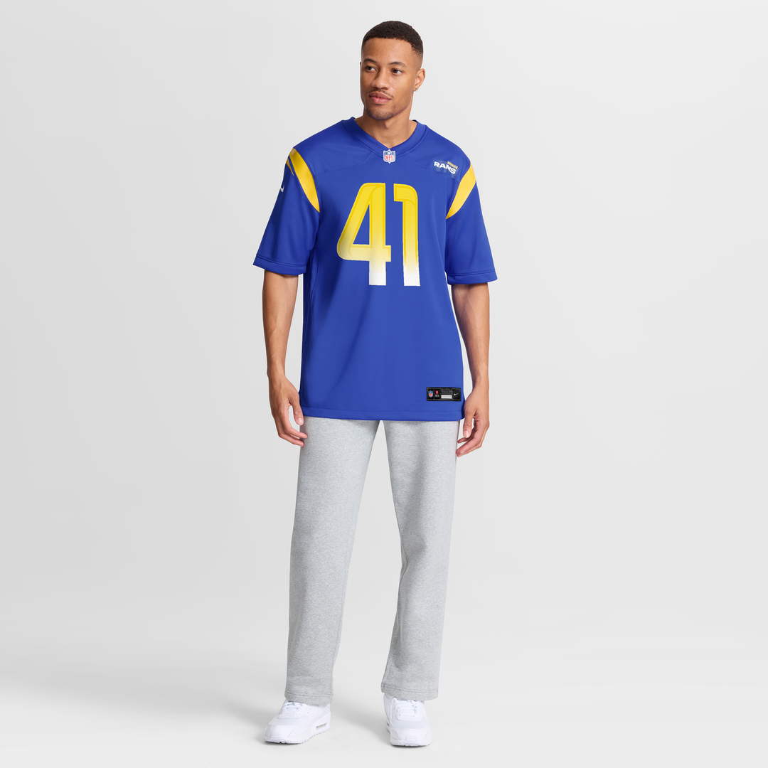 Cameron McCutcheon Los Angeles Rams Game Jersey - Royal