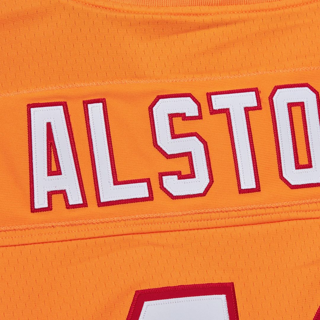 Mike Alstott Tampa Bay Buccaneers Player Name & Number Hoodie Legacy Jersey - Orange