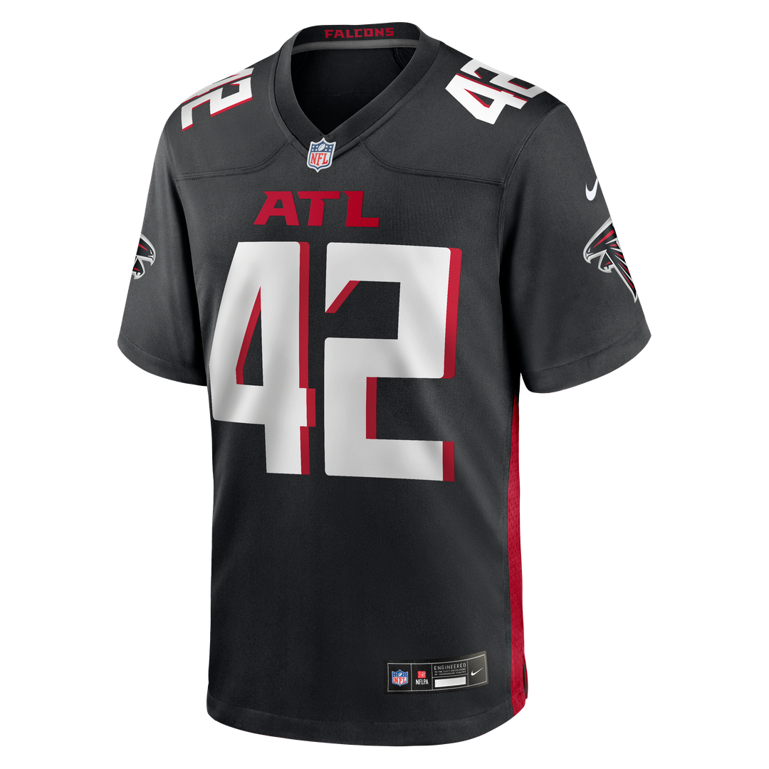 Josh Woods Atlanta Falcons Team Game Jersey - Black
