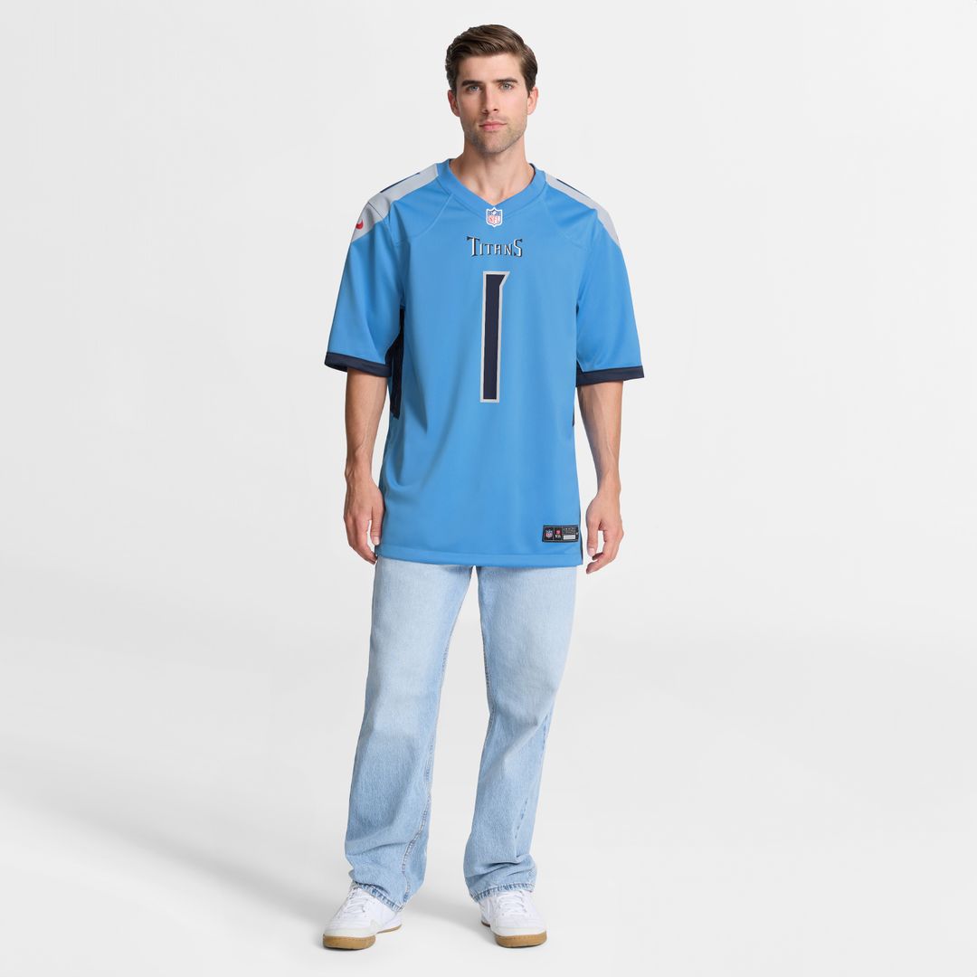 Cameron Ward Tennessee Titans Alternate Game Jersey - Navy