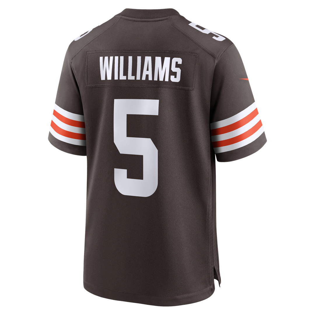 Quincy Williams Cleveland Browns Team Game Jersey - Brown