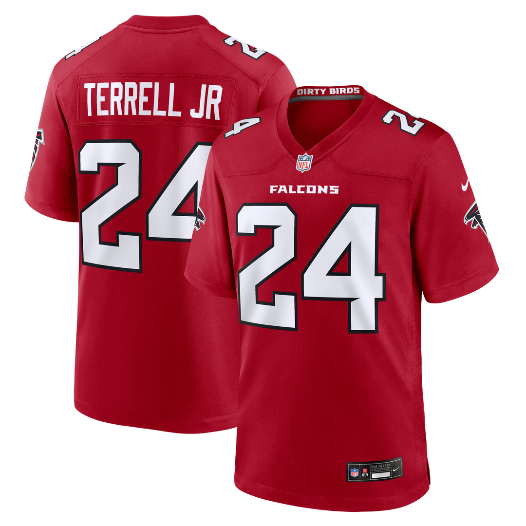 A.J. Terrell Atlanta Falcons Game Jersey - Red