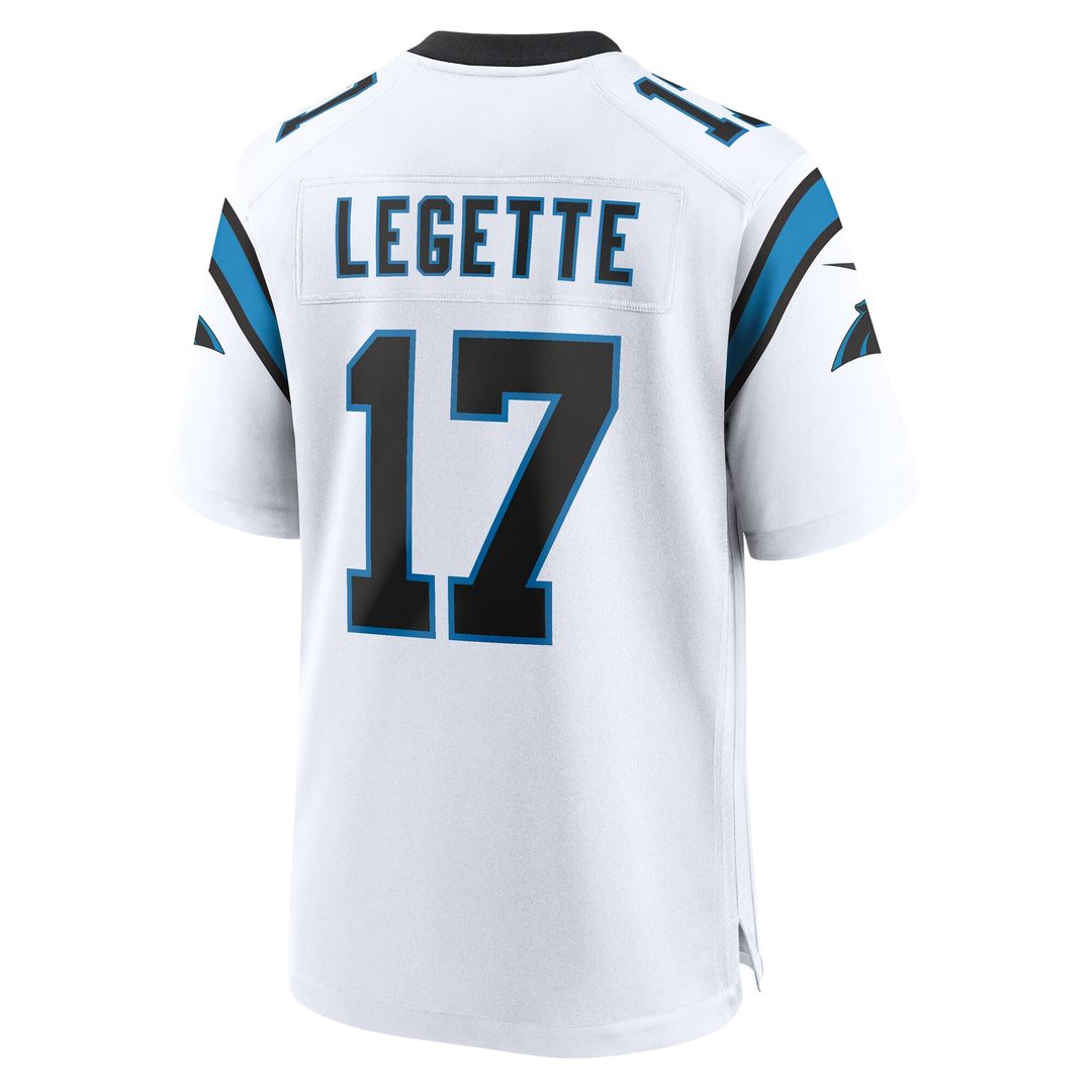 Xavier Legette Carolina Panthers Game Jersey - White