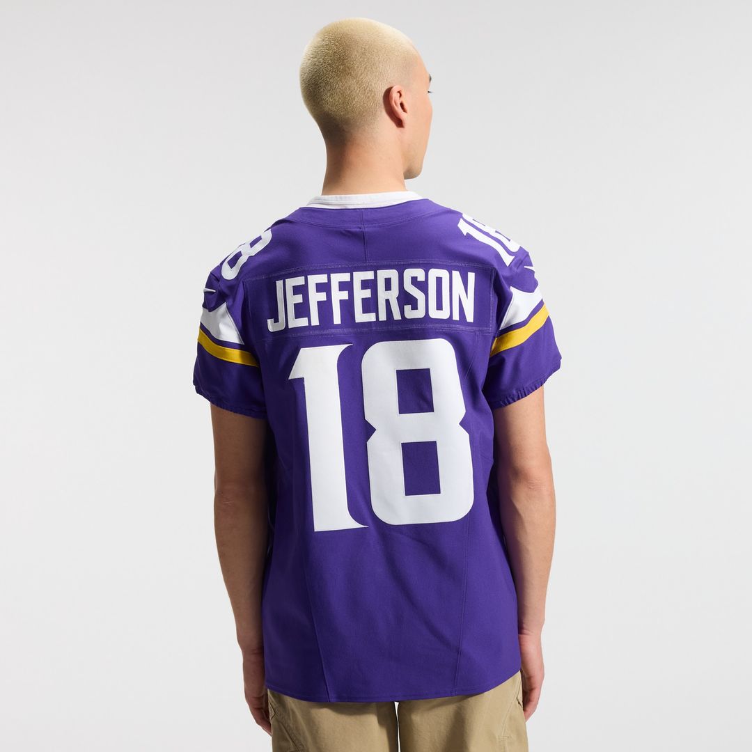 Justin Jefferson Minnesota Vikings Vapor F.U.S.E. Elite Jersey - Purple