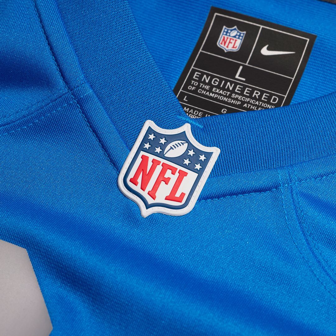 Brian Branch Detroit Lions Alternate Game Jersey - Blue