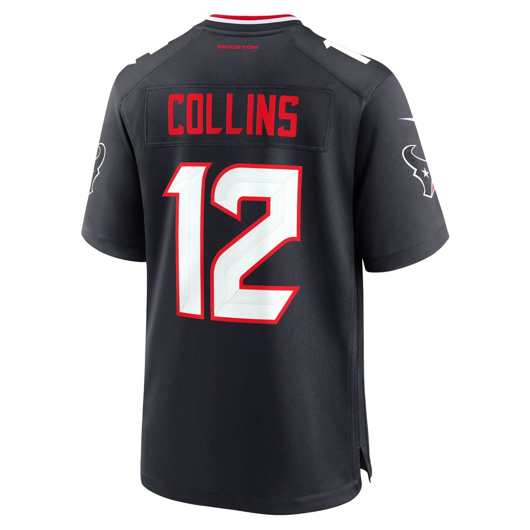 Nico Collins Houston Texans Game Jersey - White