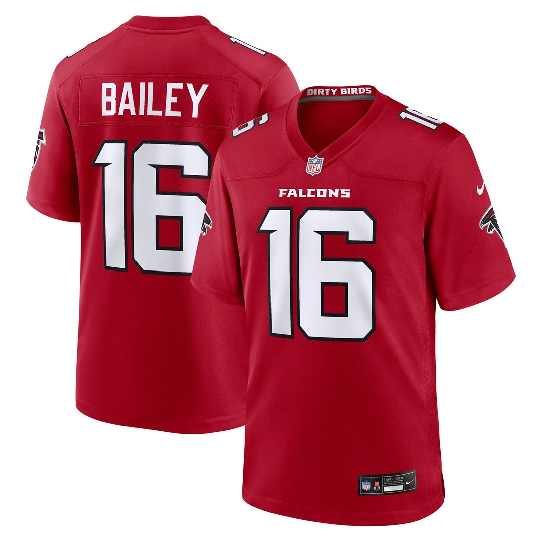 Jake Bailey Atlanta Falcons Team Game Jersey - Red