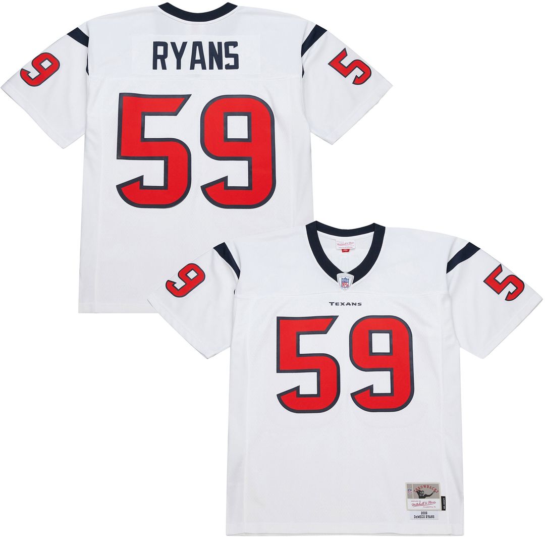 DeMeco Ryans Houston Texans 2006 Legacy Replica Jersey - White