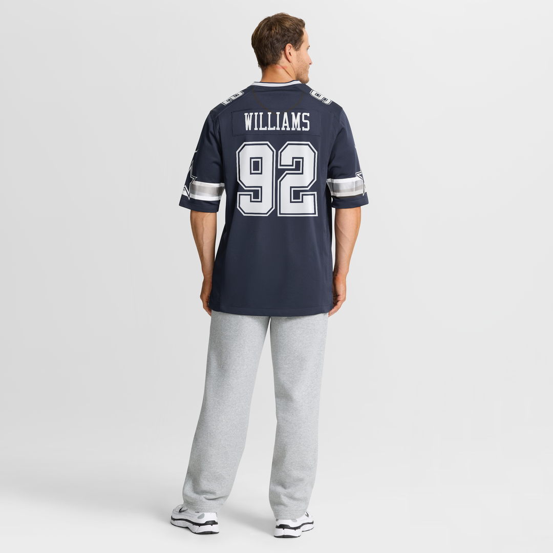 Quinnen Williams Dallas Cowboys Team Game Jersey - Navy