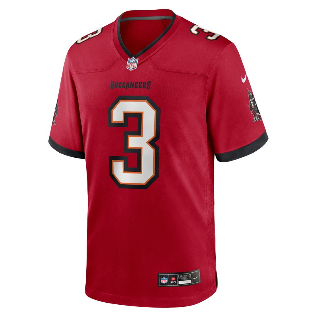 Rueben Bain Jr. Tampa Bay Buccaneers 2026 NFL Draft First Round Pick No. 15 Team Game Jersey - Red