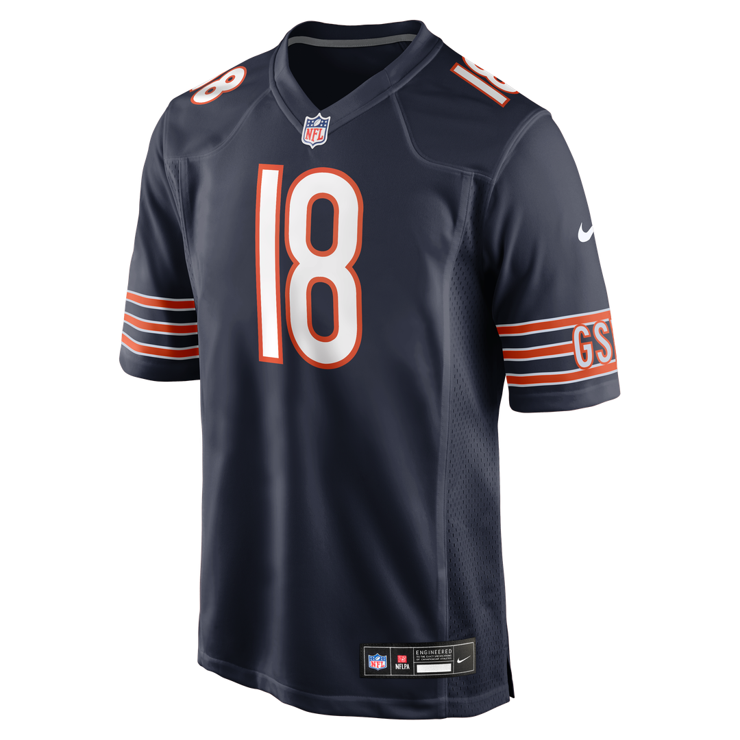 Caleb Williams Chicago Bears Player Game Jersey - Navy