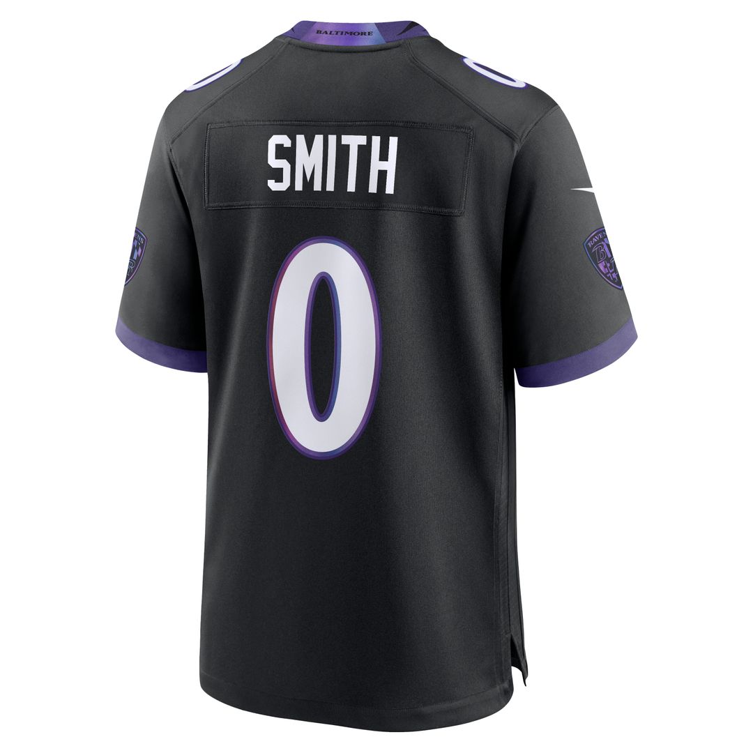 Roquan Smith Baltimore Ravens Alternate Game Jersey - Black