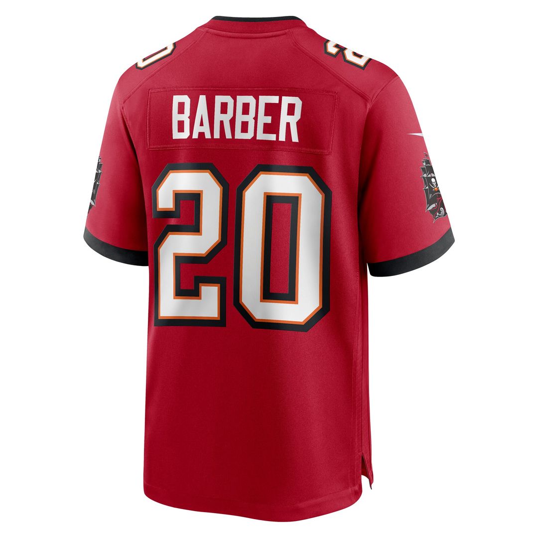 Ronde Barber Tampa Bay Buccaneers Retired Player Game Jersey - Red
