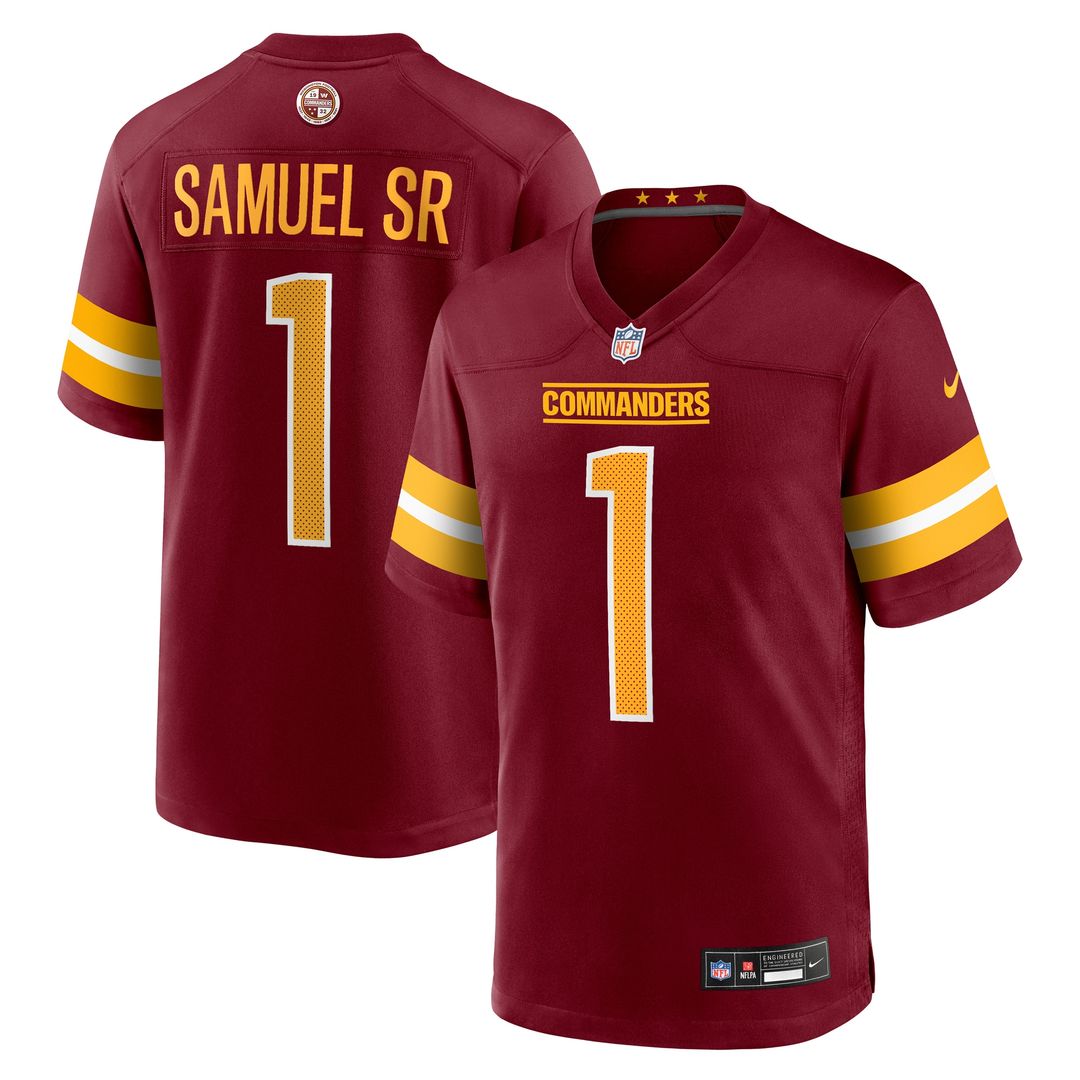 Deebo Samuel Sr Washington Commanders Game Player Jersey - White