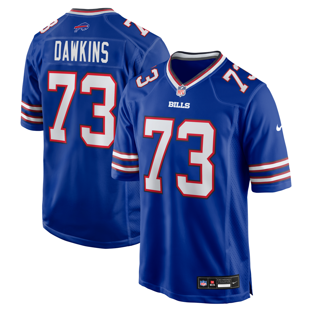 Dion Dawkins Buffalo Bills Game Player Jersey - Royal