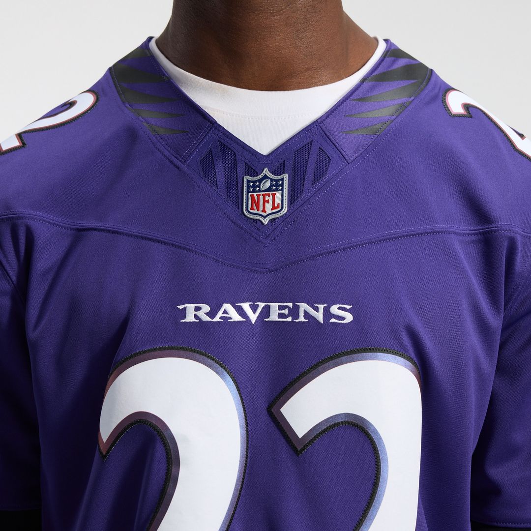 Derrick Henry Baltimore Ravens Vapor F.U.S.E. Stitched Limited Jersey - White