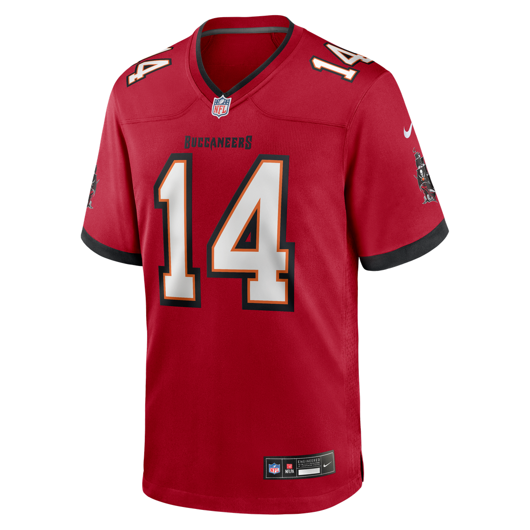 Brad Johnson Tampa Bay Buccaneers Game Retired Player Jersey - Red