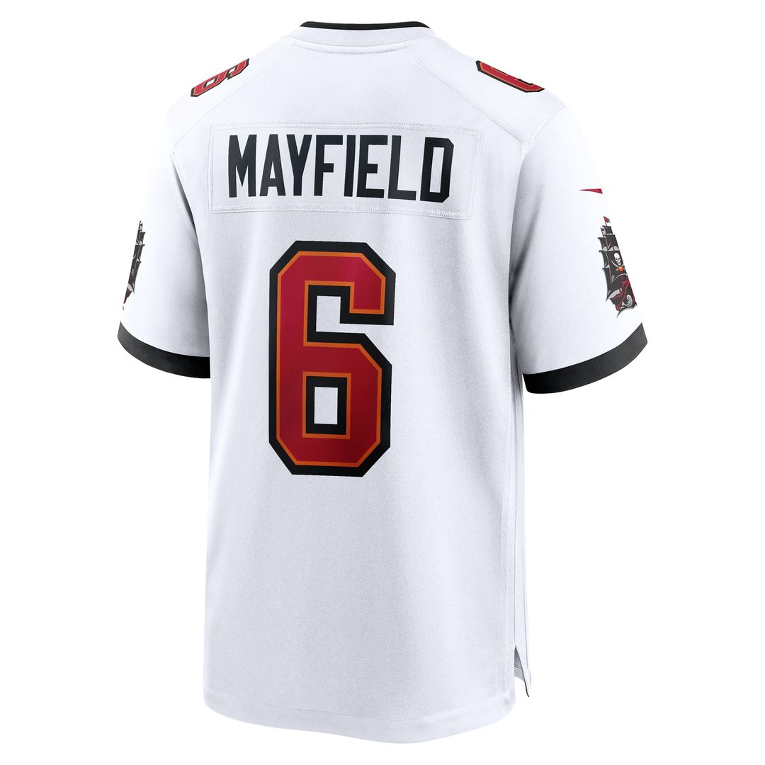 Baker Mayfield Tampa Bay Buccaneers Alternate Game Player Jersey - Pewter