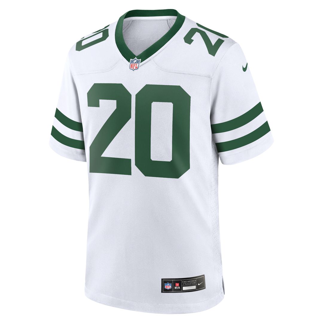 Breece Hall New York Jets Game Jersey - Legacy White
