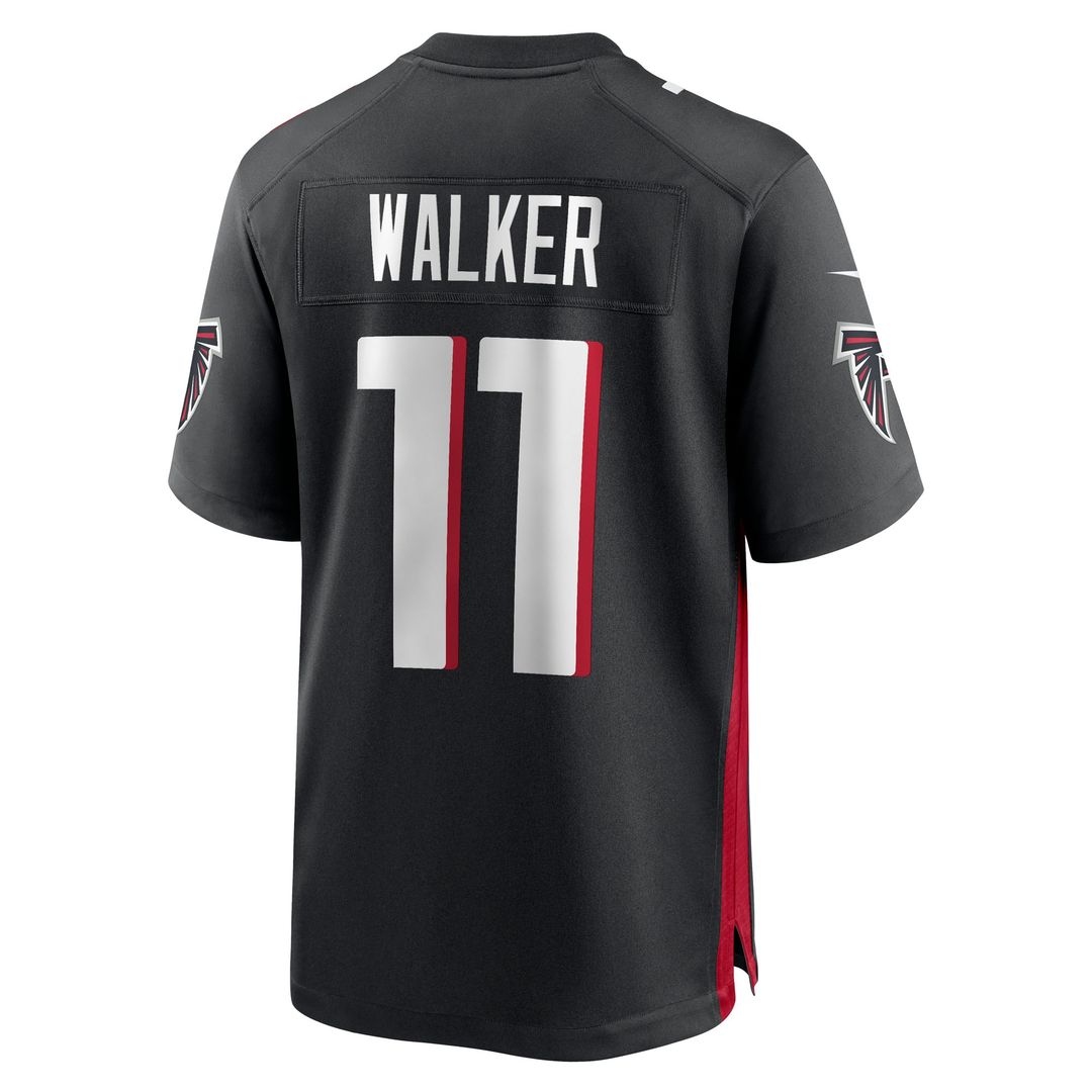 Jalon Walker Atlanta Falcons Team Game Jersey - Black