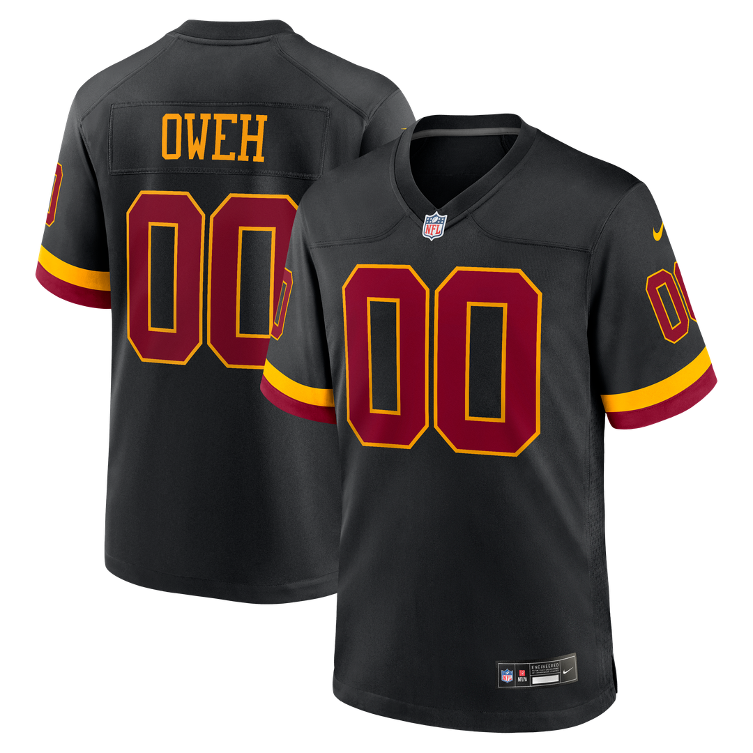 Odafe Oweh Washington Commanders Hail Raiser Alternate Game Jersey - Black